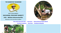 Desktop Screenshot of barefootbushman.com